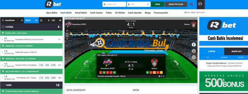 Rbet Canlı Bahis