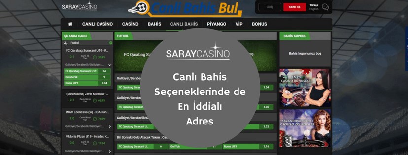Saraycasino Canlı Bahis