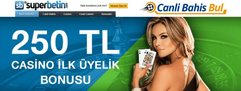 Superbetin Casino İlk Üyelik Bonusu