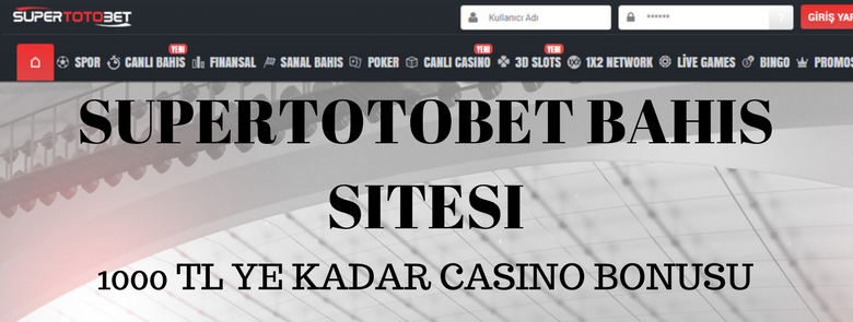 Supertotobet casino bonus