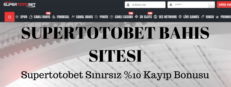 Supertotobet kayıp bonusu