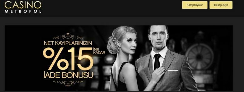 Casinometropol kayıp bonusu