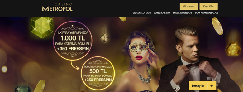 casinometropol bonusları