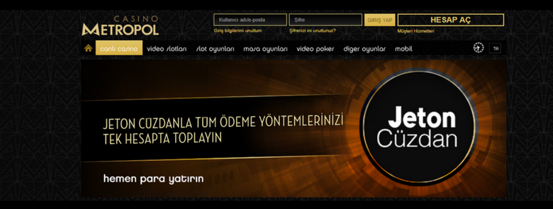 casinometropol üyelik