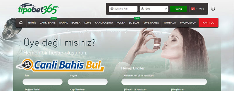Tipobet365 Hesap Açma Üyelik İşlemleri