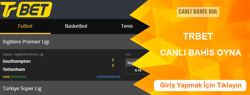 Trbet Canlı Bahis Seçenekleri Nelerdir?