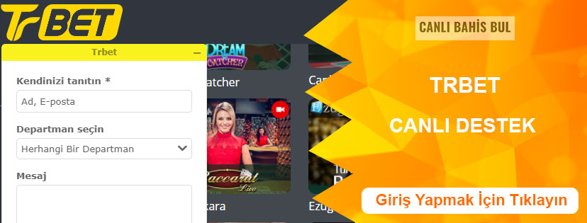 Trbet Canlı Yardım