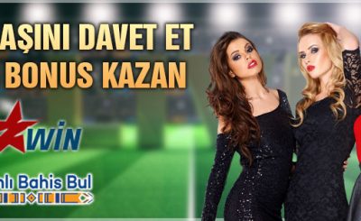 Bahiswin Arkadaşını Davet Et 100 TL Bonus Kazan