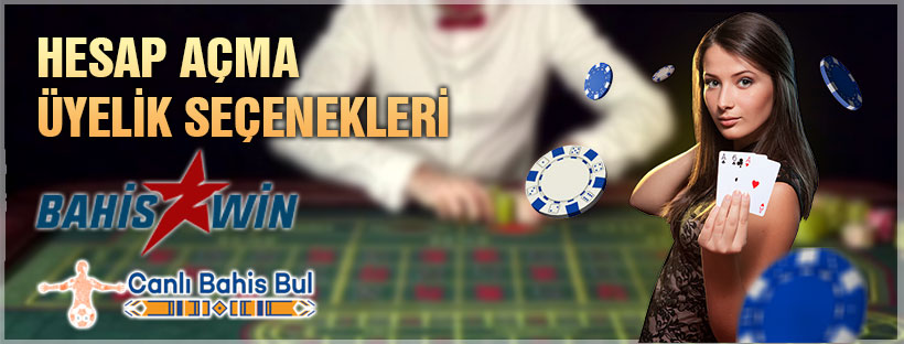 Bahiswin Hesap Açma Üyelik İşlemleri