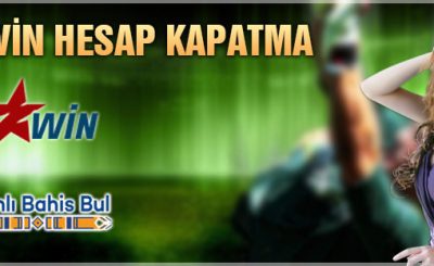 Bahiswin Hesap Kapatma