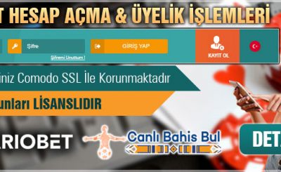 Mariobet Hesap Açma Üyelik İşlemleri