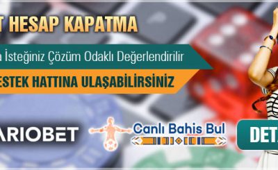 Mariobet Hesap Kapatma