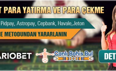 Mariobet Para Yatırma Çekme İşlemleri