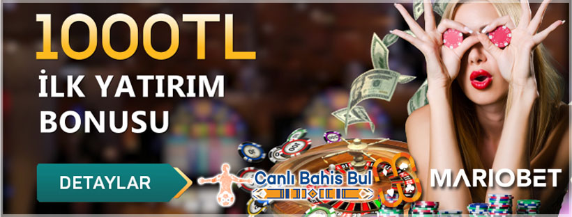 Mariobet 1000 TL Yatırım Bonusu