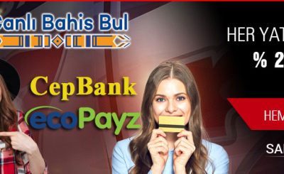 SarayCasino Cepbank ve Ecopayz Yatırım Bonusu