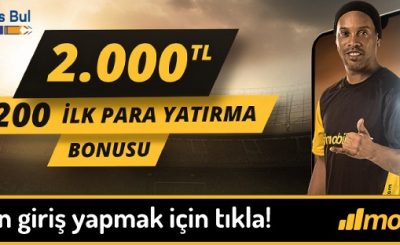 Mobilbahis İlk Üyelik Bonusu 2000 TL