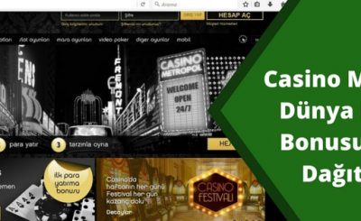 Casino metropol Dünya Kupası Bonusu