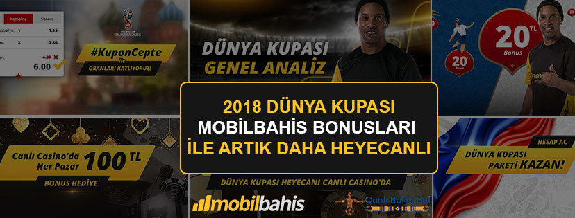 Mobilbahis Dünya Kupası Bonusları