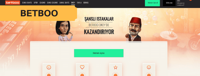 Betboo Canlı Okey