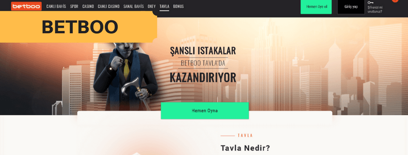 Betboo Canlı Tavla