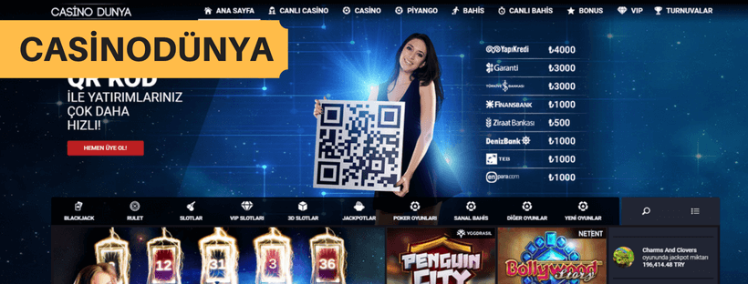 Casinodunya canlı bahis