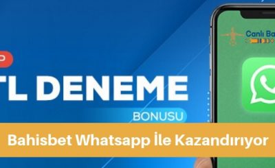Bahisbet whatsapp bonusu