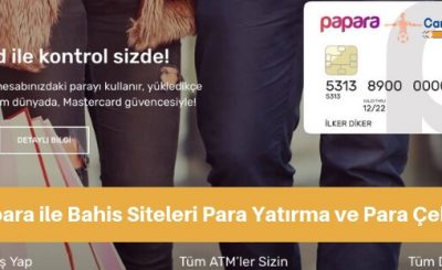 papara bahis siteleri para yatırma